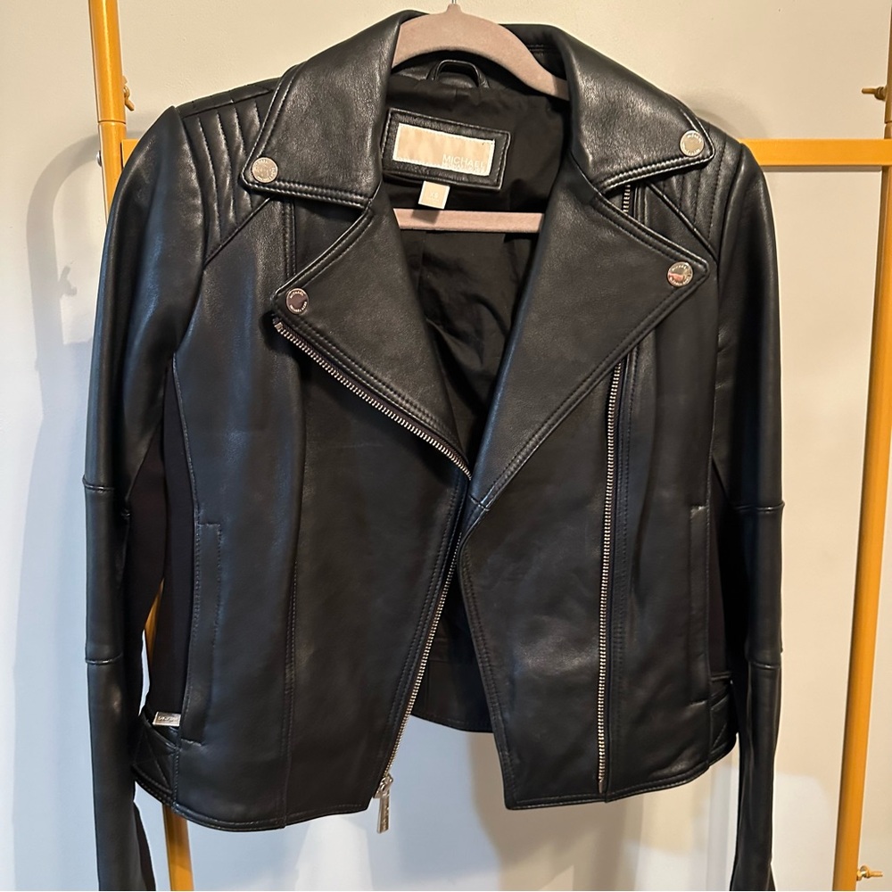 Michael Kors leather jacket
